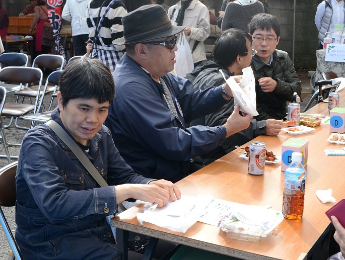 食事の様子