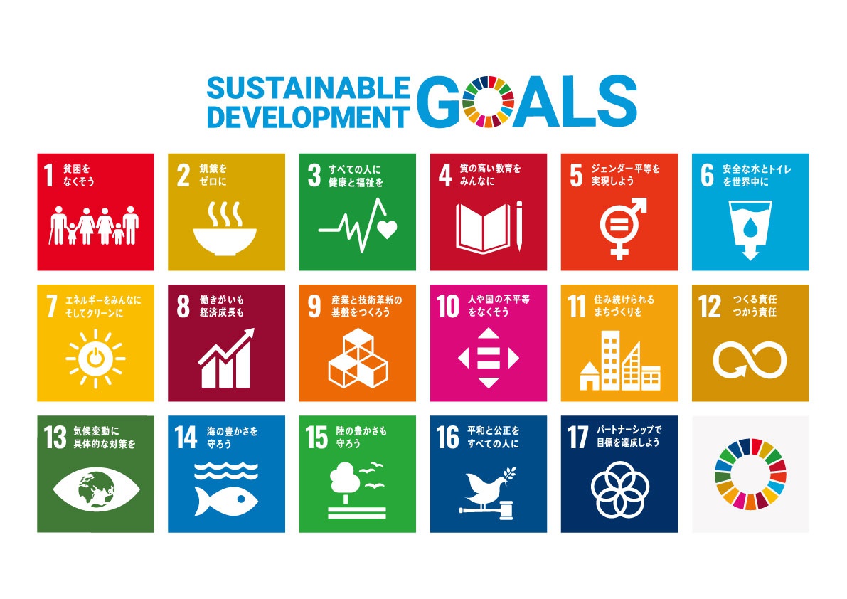 SDGs 17の目標 の画像