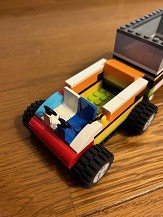 LEGOブロック 自作した車両 先頭部分
