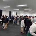 ブースに詰めかける多くの来場者