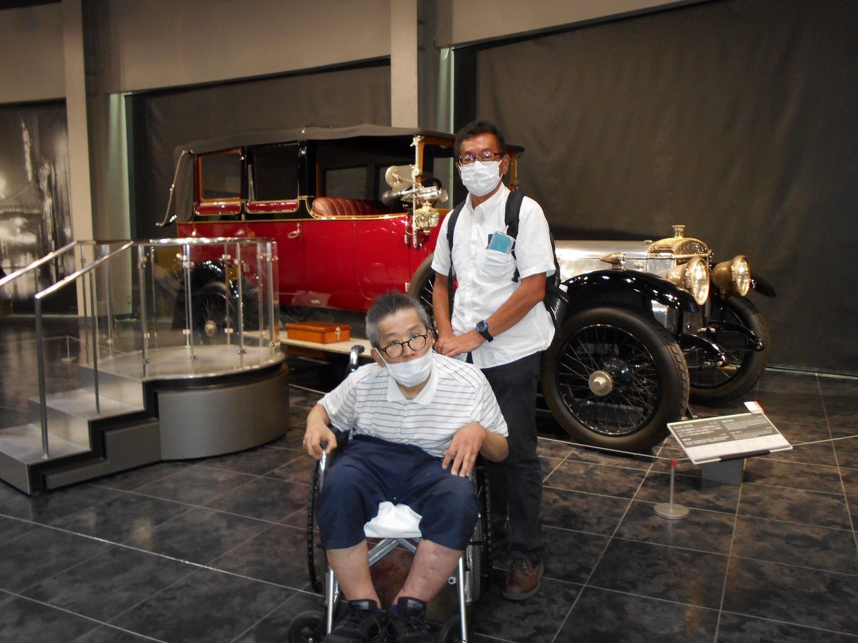 トヨタ博物館での記念写真