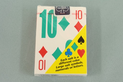 弱視用トランプ　バイシクルの写真