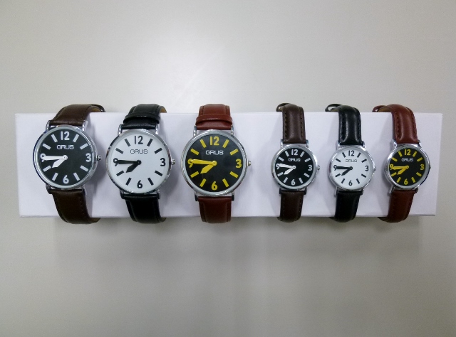 ロービジョンウォッチ　グルス　GRS006-01　紳士用の写真