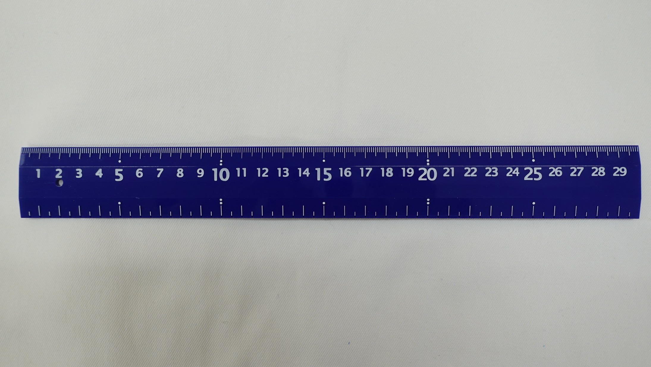 触読ものさし（弱視両用）の写真