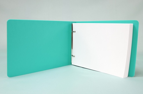 ルーズリーフ　中２穴（110K 100枚綴）の写真