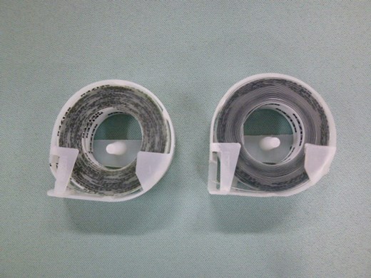 ネームテープ 透明 幅９mm 長さ３mの写真