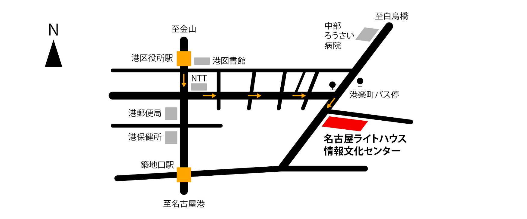 アクセスマップ